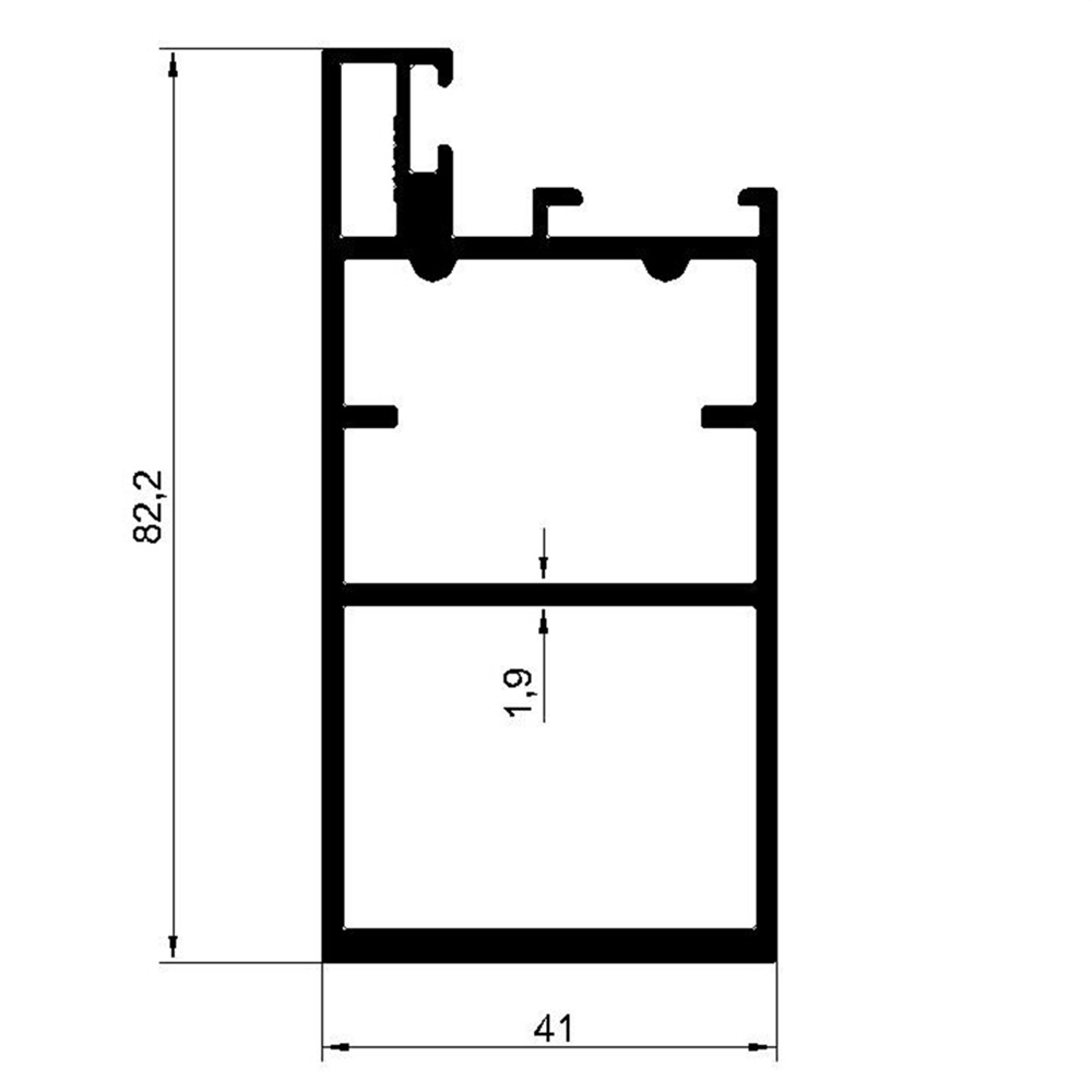 Door Leaf 82.2&times;41 mm